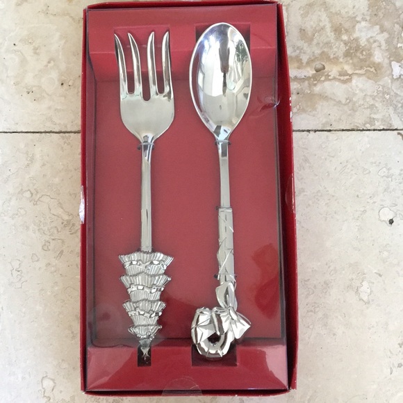 Pier 1 holiday salad served set - Picture 1 of 4